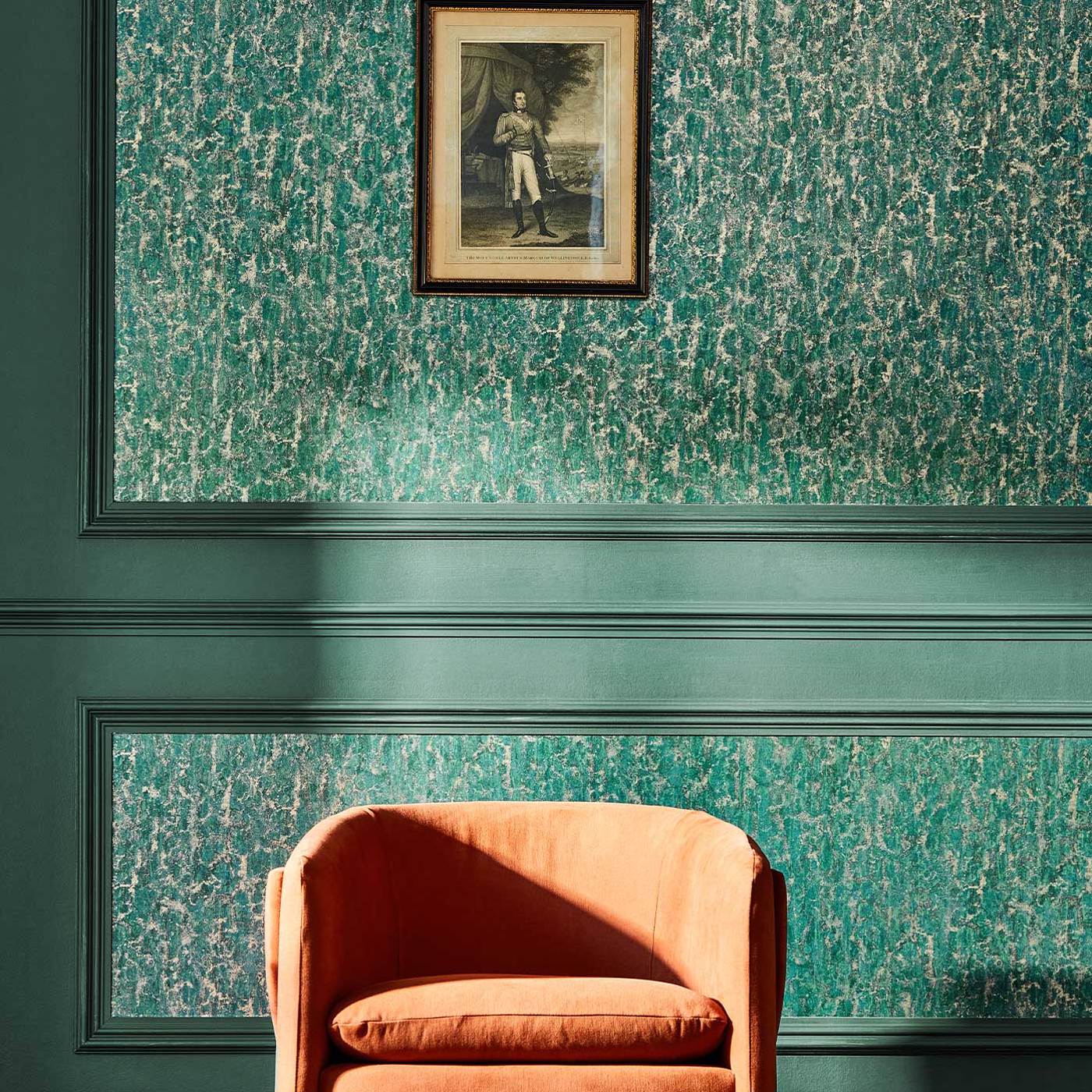 Moresque Glaze Wallpaper - Huntsmans Green - ZHIW312993 - Zoffany