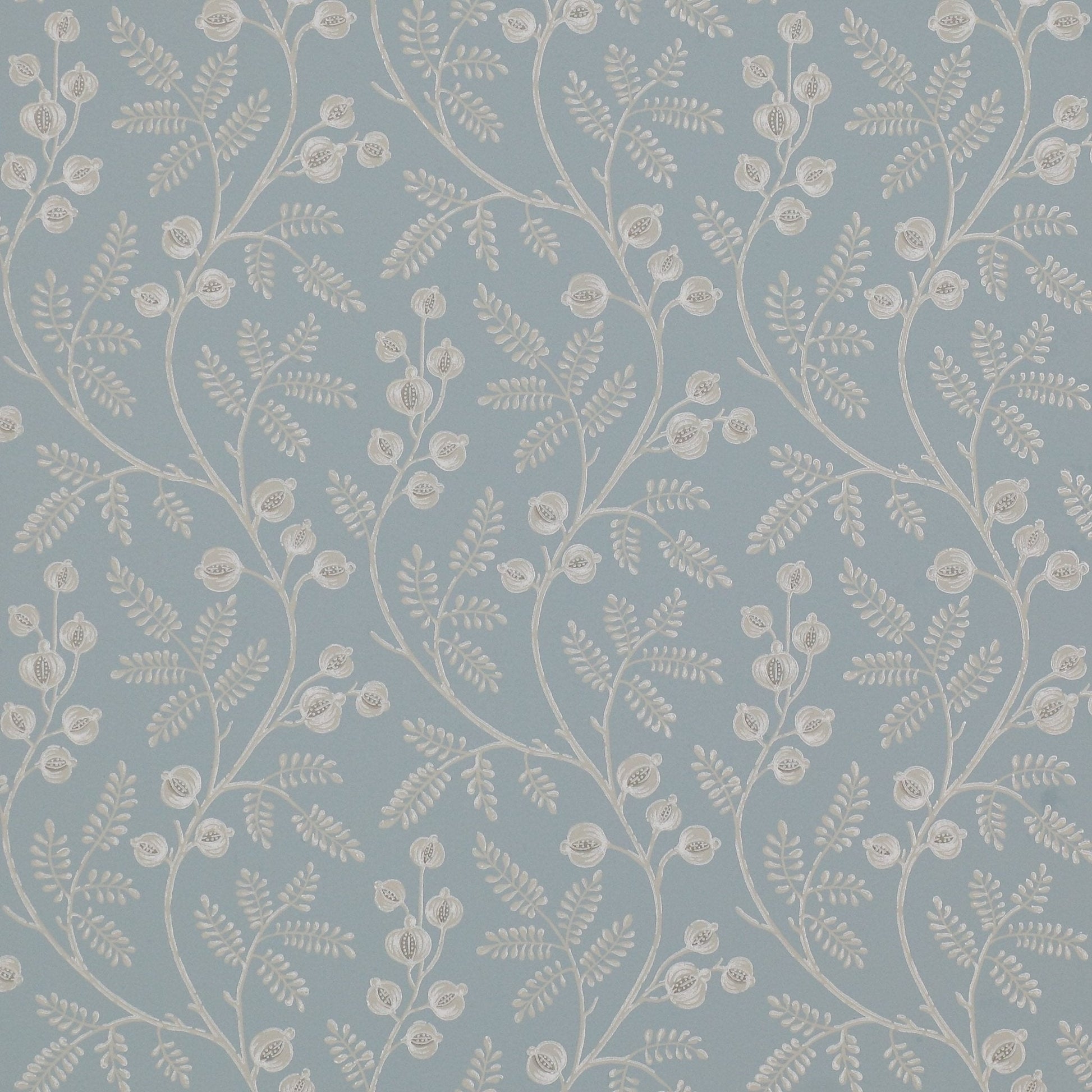 Morrigan Wallpaper - Old Blue - Colefax & Fowler - 07154/05