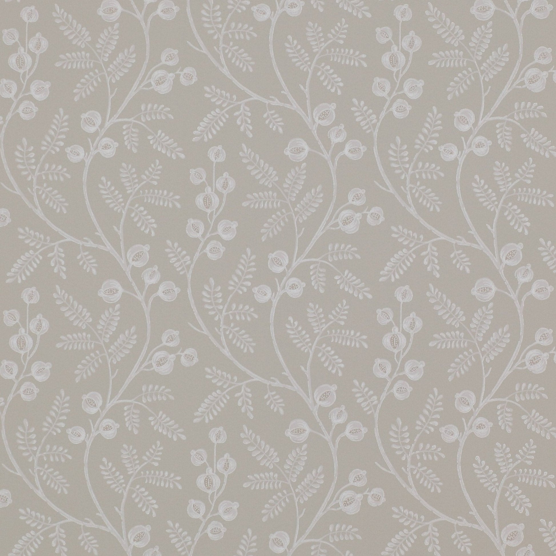 Morrigan Wallpaper - Silver - Colefax & Fowler - 07154/04