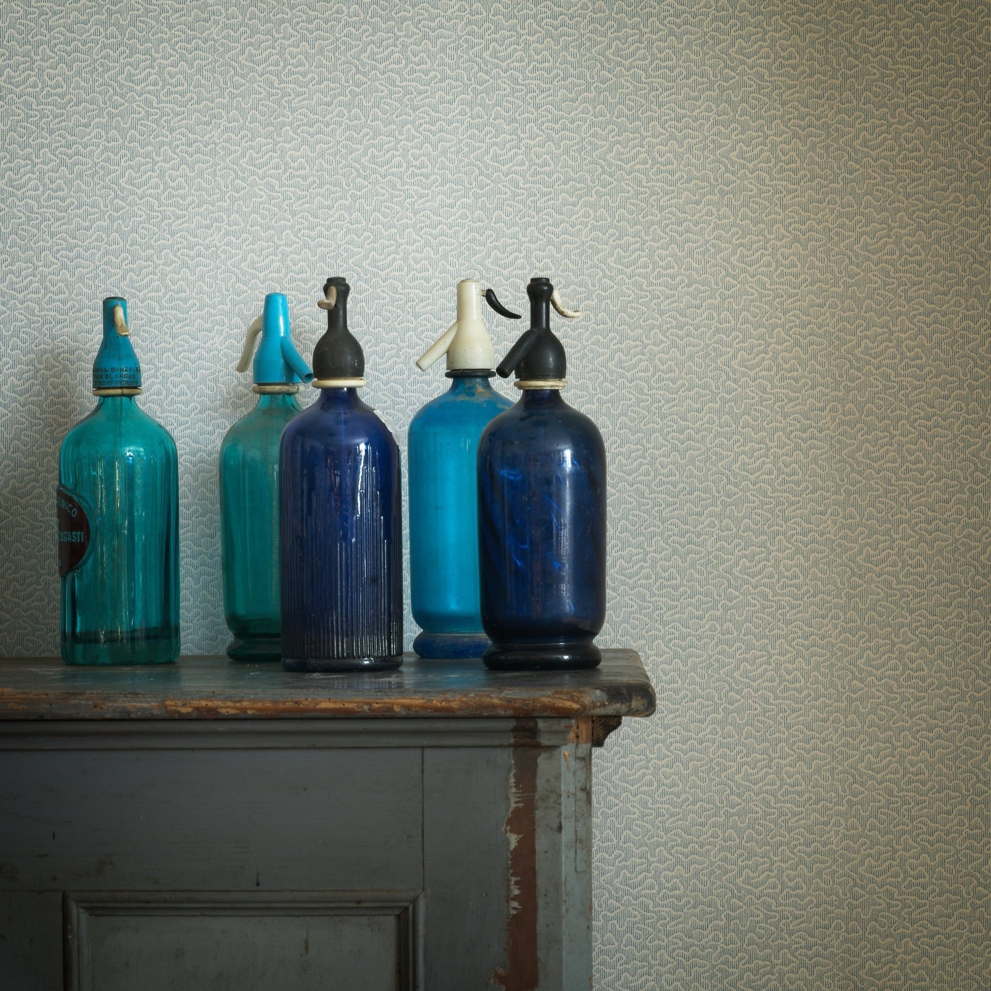 Moss Wallpaper - Leaf Green - Andrew Martin - GPWMOLE