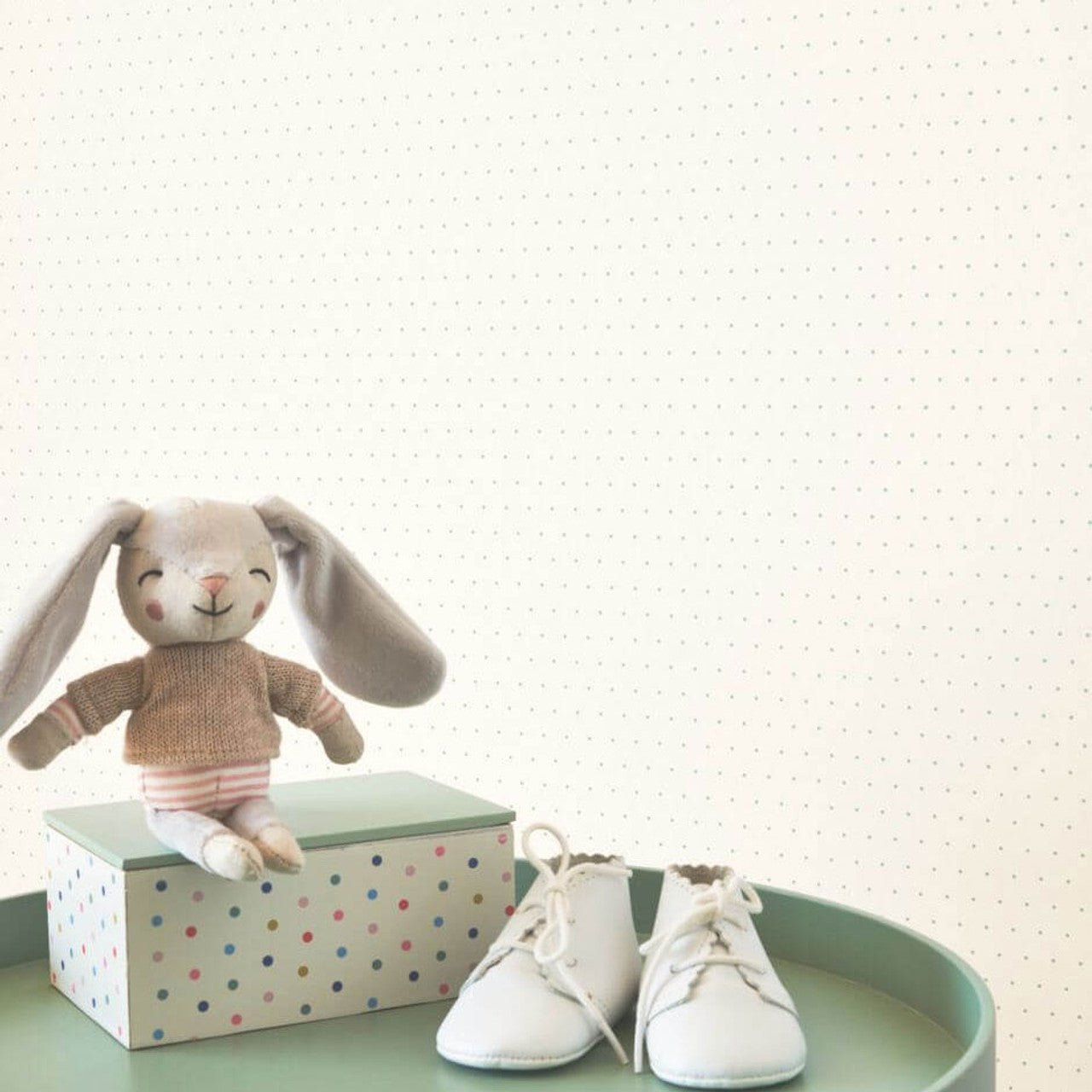 My Little World Pois Once Upon A Time Wallpaper - Beige - Casadeco - 29791118 - Premier Wallcovering