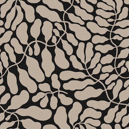 My Secret Garden Grand Wall Mural - Black - Boråstapeter - 2077 - Premier Wallcovering