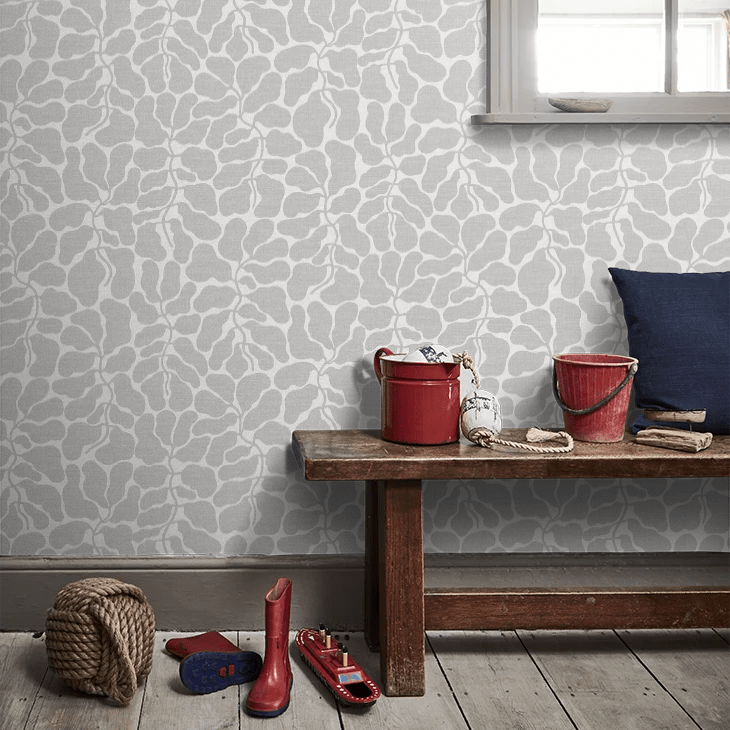 My Secret Garden Wallpaper - Grey - Boråstapeter - 2076 - Premier Wallcovering