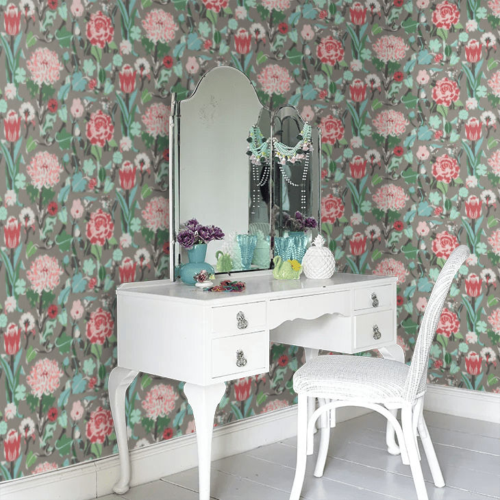 Myrtle Wallpaper - Blush - Boråstapeter - 2070 - Premier Wallcovering