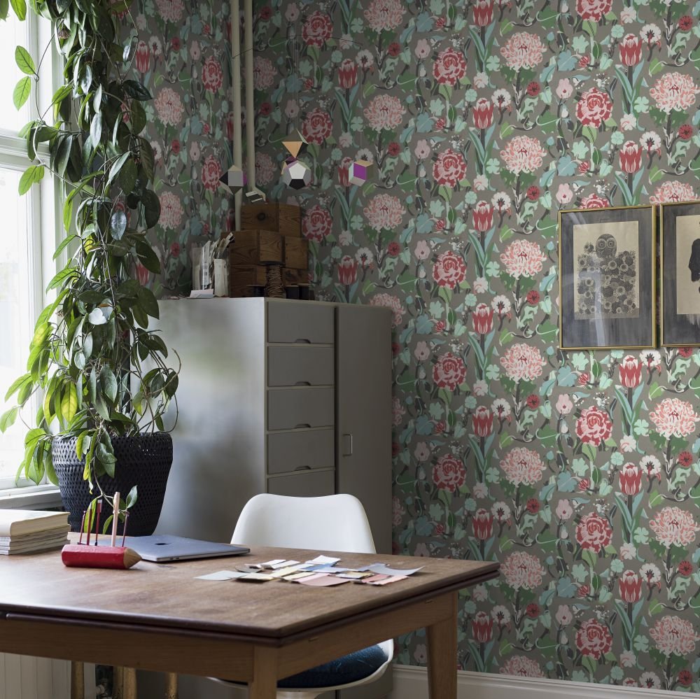 Myrtle Wallpaper - Blush - Boråstapeter - 2070 - Premier Wallcovering
