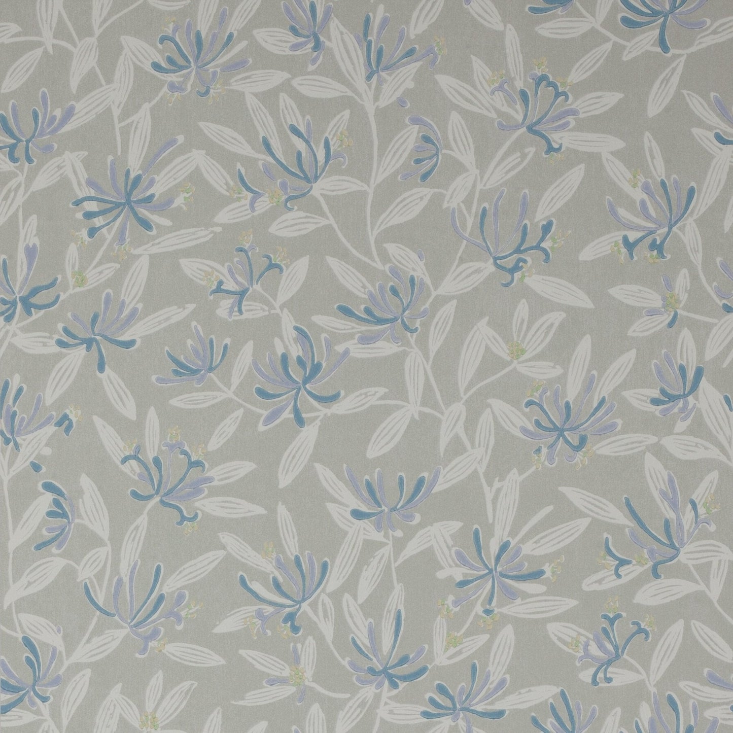 Nerissa Wallpaper - Blue - J174W - 02 - Jane Churchill