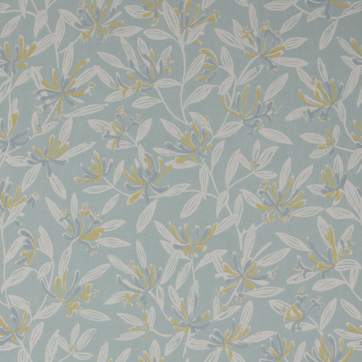 Nerissa Wallpaper - Aqua - J174W - 01 - Jane Churchill