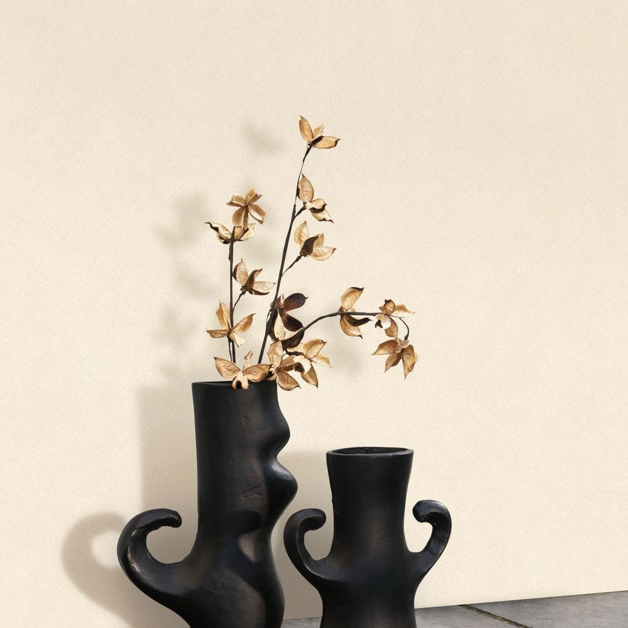 Nest Wallpaper - Beige Parchemin - Casadeco - 201001212 - Premier Wallcovering