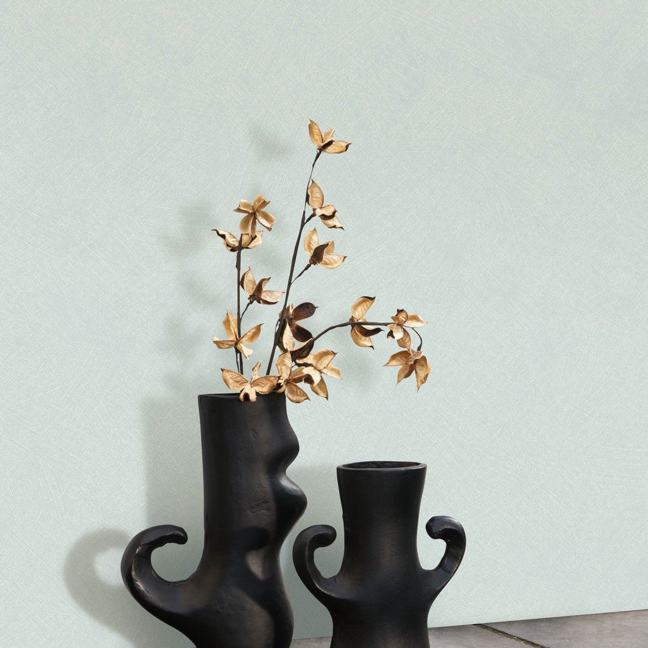 Nest Wallpaper - Bleu Nuage - Casadeco - 201006106 - Premier Wallcovering