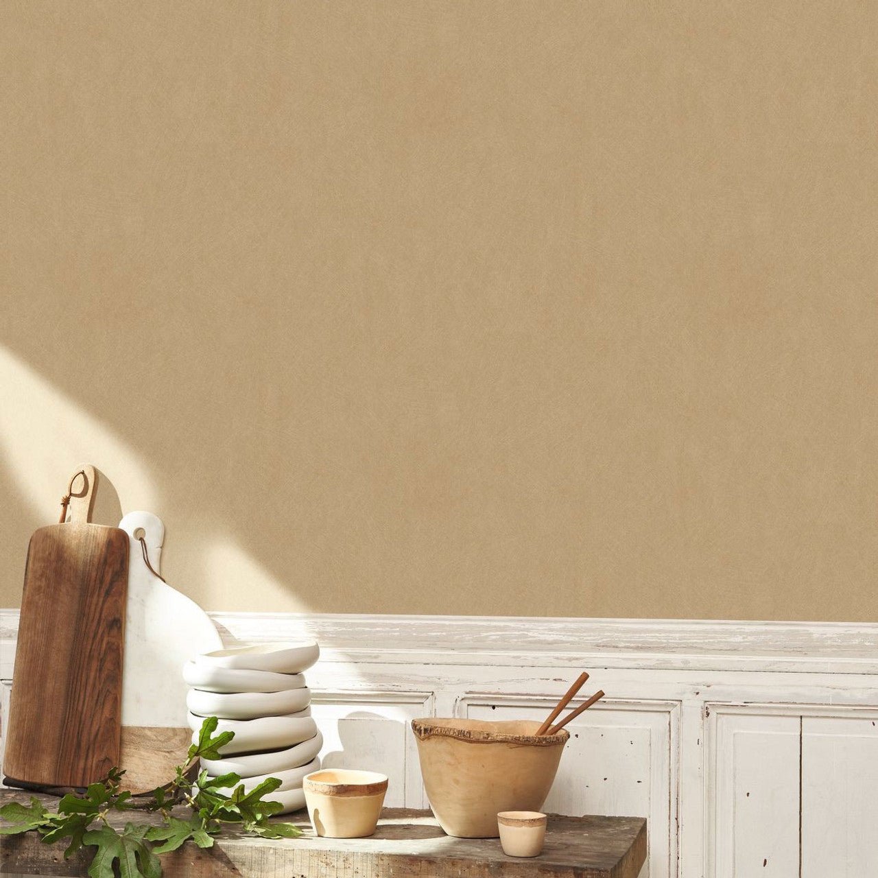 Nest Wallpaper - Cappuccino - Casadeco - 201002121 - Premier Wallcovering