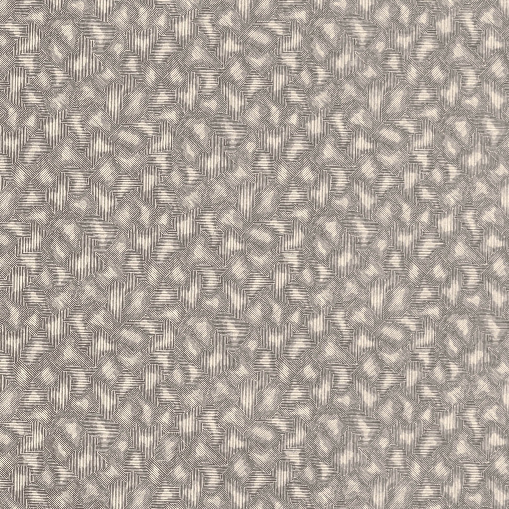 Nika Wallpaper - Charcoal - Romo - Floris - W409/06 - Premier Wallcovering