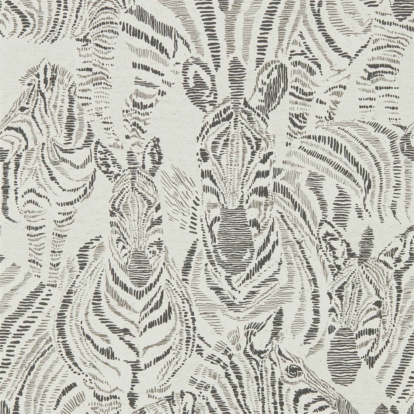 Nirmala Wallpaper - Chalk/Ebony - HMIW112257 - Harlequin - Premier Wallcovering