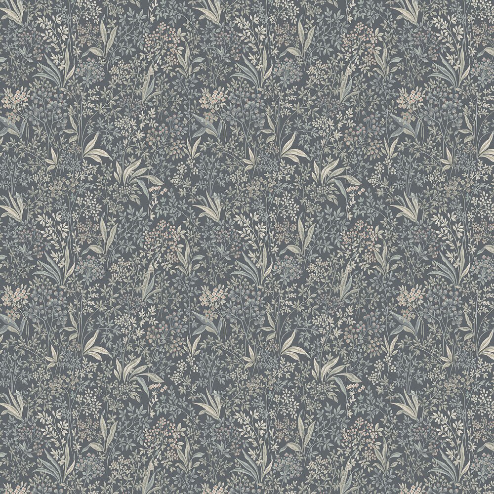 Nocturne Wallpaper - Dark Blue - Boråstapeter - 2024 - Premier Wallcovering