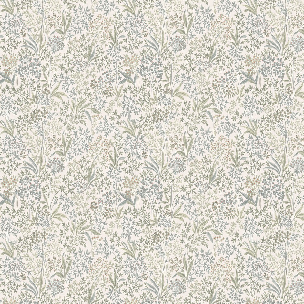 Nocturne Wallpaper - Green/ White - Boråstapeter - 2026 - Premier Wallcovering