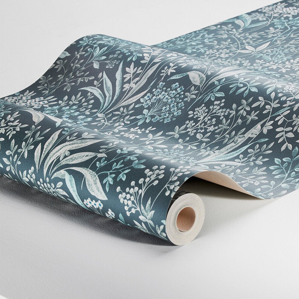 Nocturne Wallpaper - Blue - Boråstapeter - 2025 - Premier Wallcovering