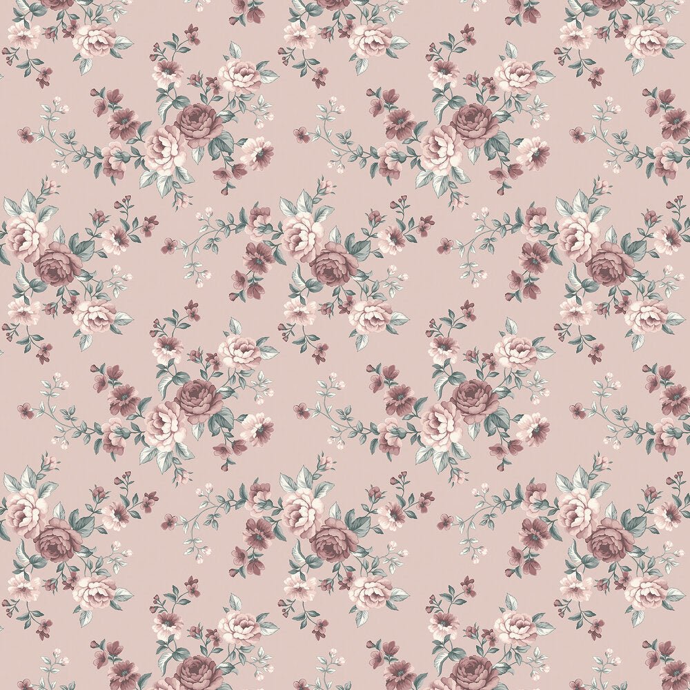 Nomi Wallpaper - Pink - Boråstapeter - 7484 - Premier Wallcovering