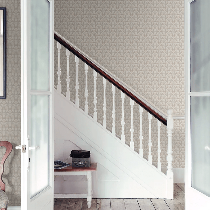 Nora Wallpaper - Beige - Boråstapeter - 4536 - Premier Wallcovering