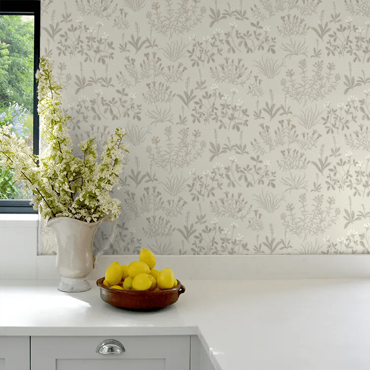 Noras Ang Wallpaper - Nude - Boråstapeter - 5805 - Premier Wallcovering