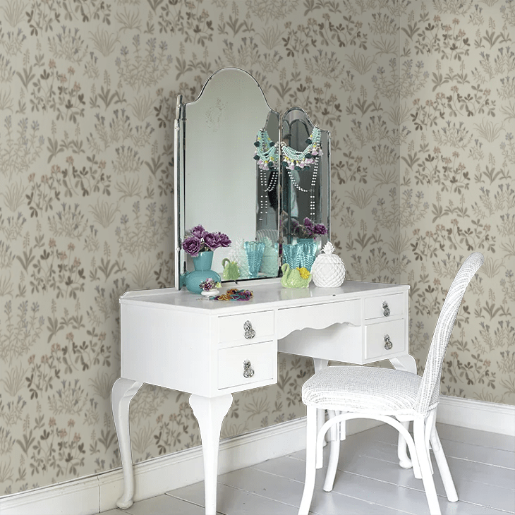 Noras Ang Wallpaper - Beige - Boråstapeter - 5804 - Premier Wallcovering