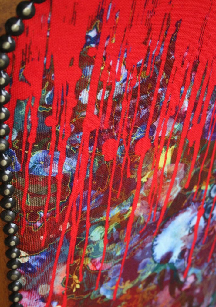 Omni Drips Fabric - Original - Timorous Beasties - DIGI/OMD/1297/01 - Premier Wallcovering