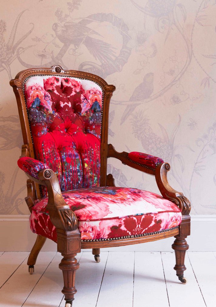 Omni Drips Fabric - Original - Timorous Beasties - DIGI/OMD/1297/01 - Premier Wallcovering