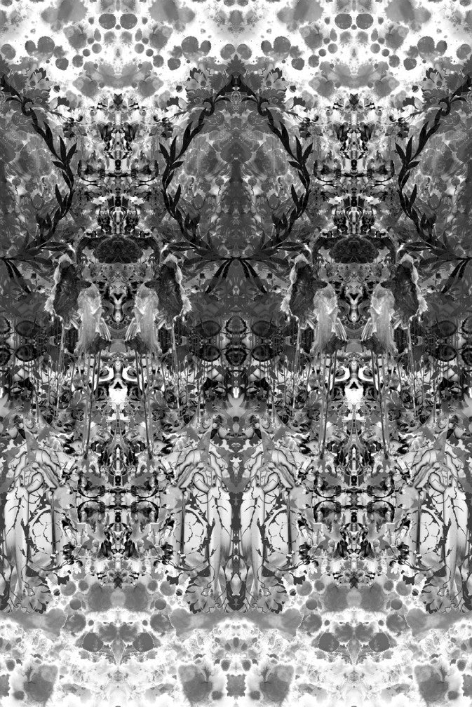 Omni Splatt Wallpaper - Grey - Timorous Beasties - ROR/OMS/OBRN/02 - Premier Wallcovering