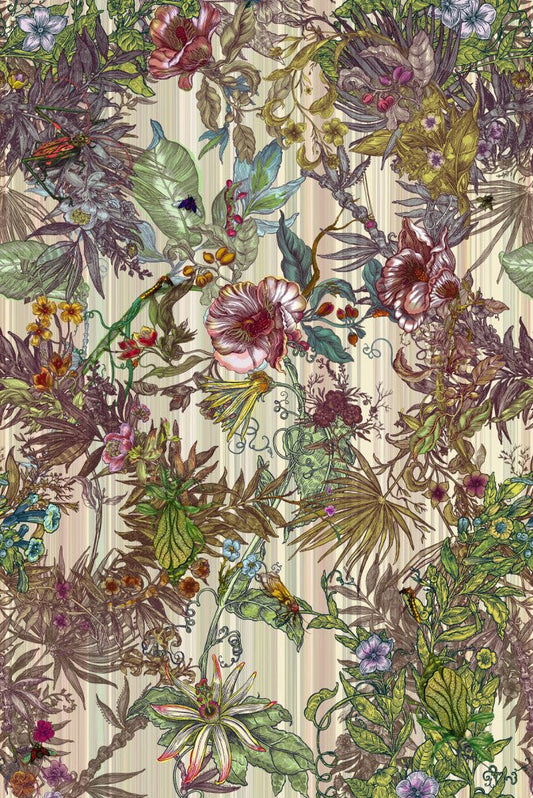 Opera Botanica Superwide Wallpaper - Original - Timorous Beasties - SWP/OPB/IVY/01 - Premier Wallcovering