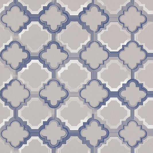 Quatrefoil Wallpaper