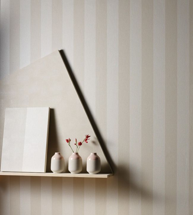 Metallico Stripe Wallpaper