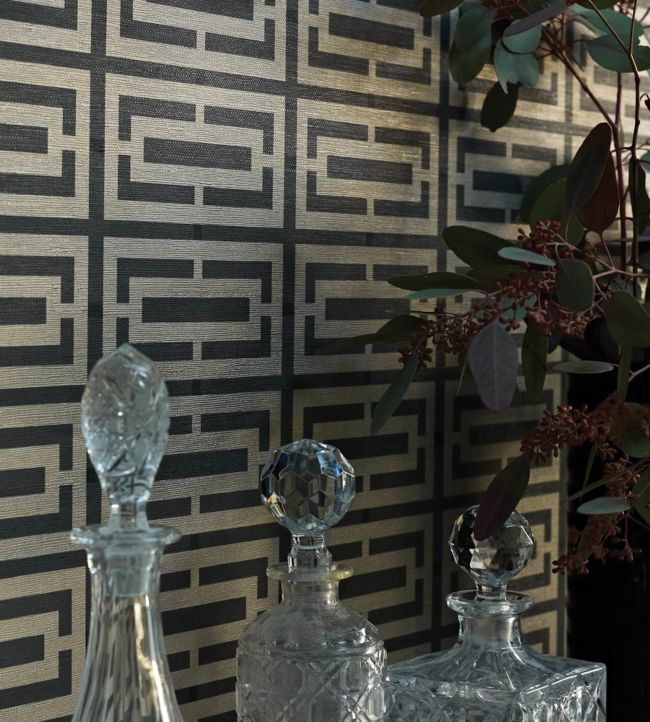 Kikko Trellis Vinyl Wallpaper