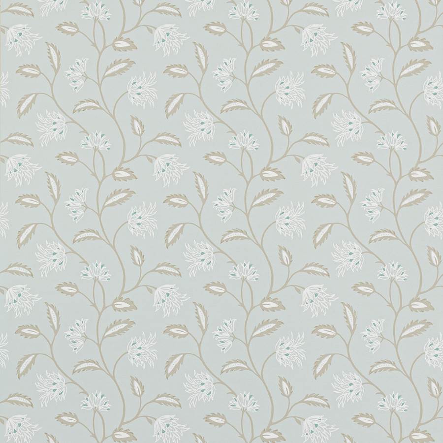 Oterlie Wallpaper - Old Blue - Colefax & Fowler - W7012 - 02