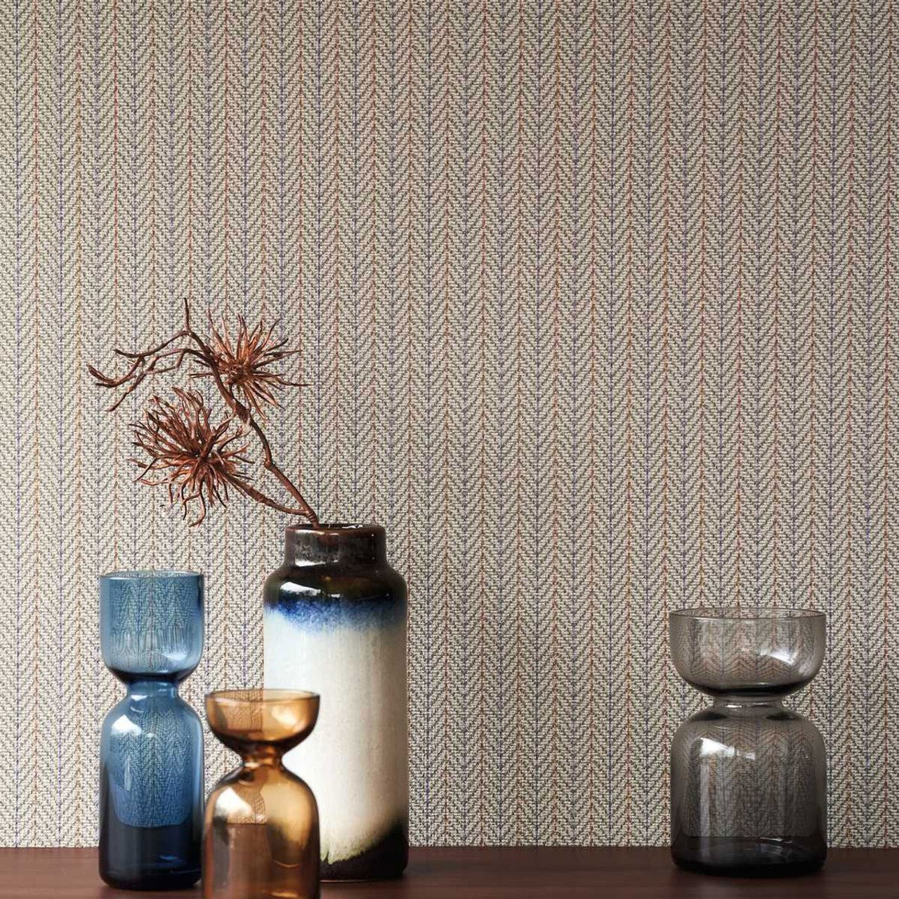 Owen Carnaby Street Wallpaper - Taupe - Casadeco - 200539037 - Premier Wallcovering