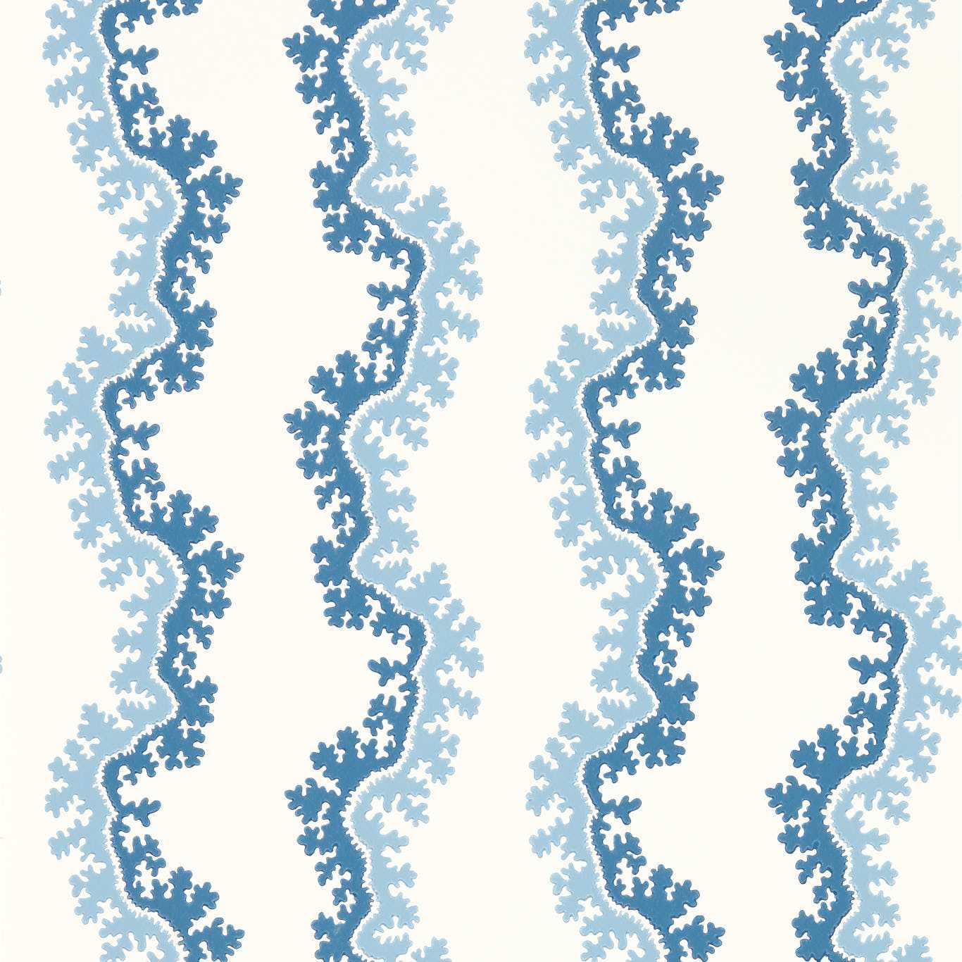 Oxbow Wallpaper - Indigo - DABW217250 - Sanderson
