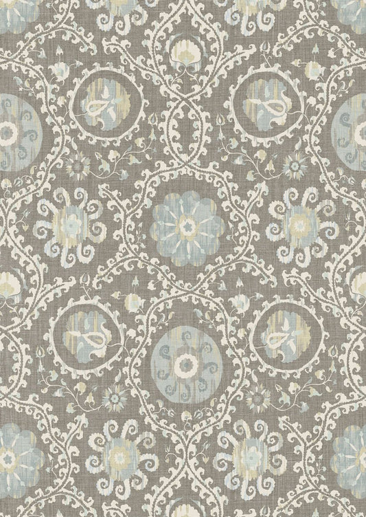 Oxus Wallpaper - Casement Blue - Lewis & Wood - Premier Wallcovering