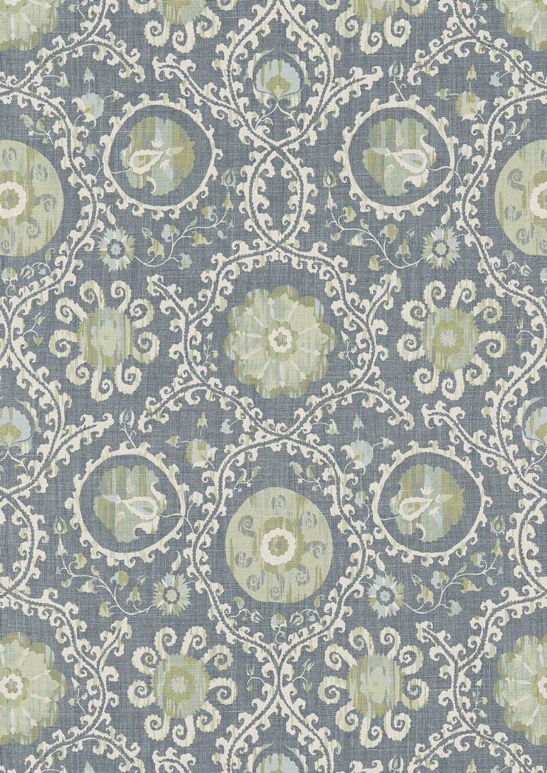 Oxus Wallpaper - Persian Green - Lewis & Wood - Premier Wallcovering