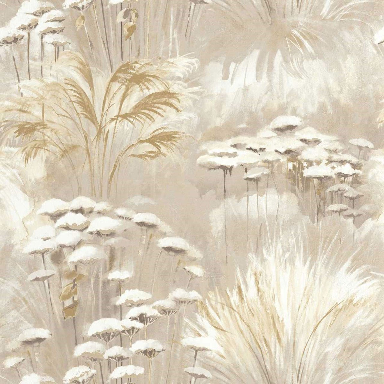 Oyat Sentier Des Dunes Wallpaper - Beige Lin - Casadeco - 200941591 - Premier Wallcovering
