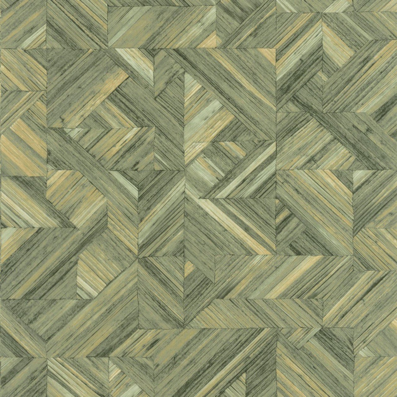 Paille Bali Wallpaper - Vert Sauge - Casadeco - 88187144 - Premier Wallcovering