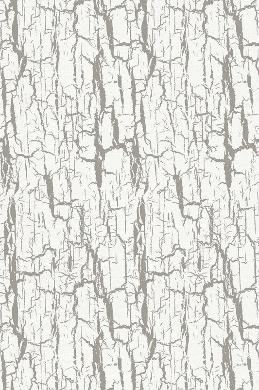 Paint Crackle Jacquard Fabric - White - Timorous Beasties - STCO/PNTC/JAQ/01 - Premier Wallcovering