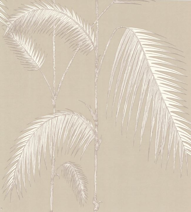 Palm Leaves Wallpaper - Cream on Linen - 66/2013 - Cole & Son - Premier Wallcovering