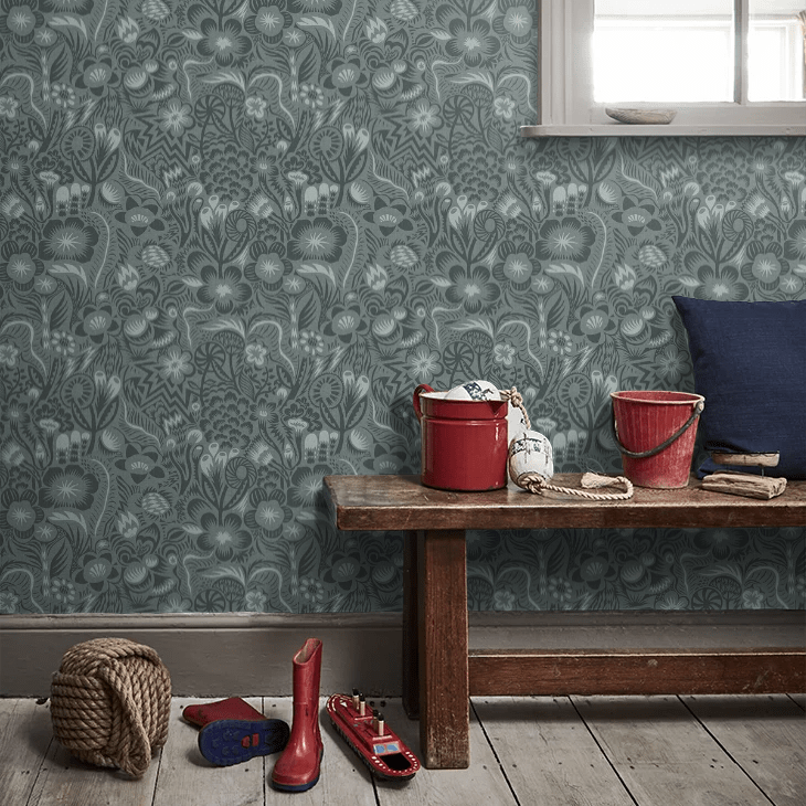 Pangsurr Wallpaper - Sage - Boråstapeter - 2083 - Premier Wallcovering