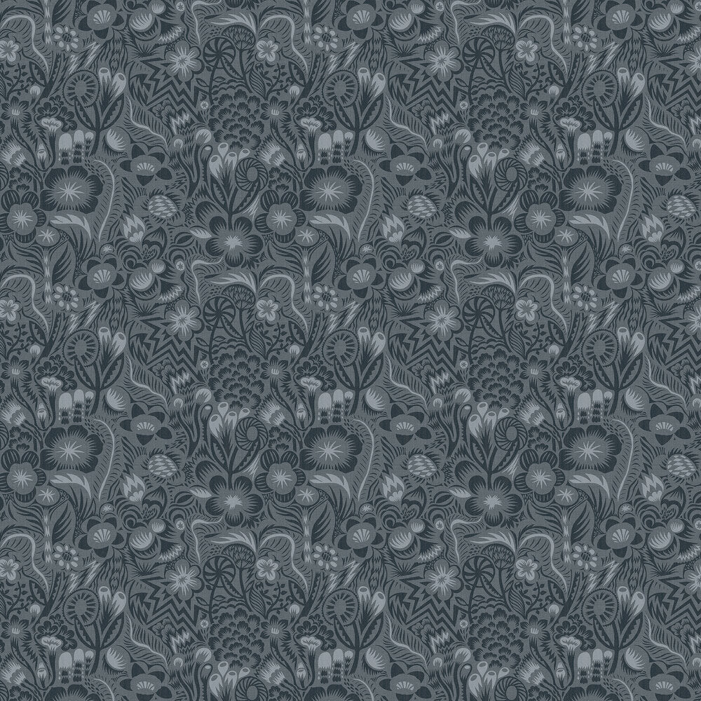 Pangsurr Wallpaper - Ink - Boråstapeter - 2084 - Premier Wallcovering