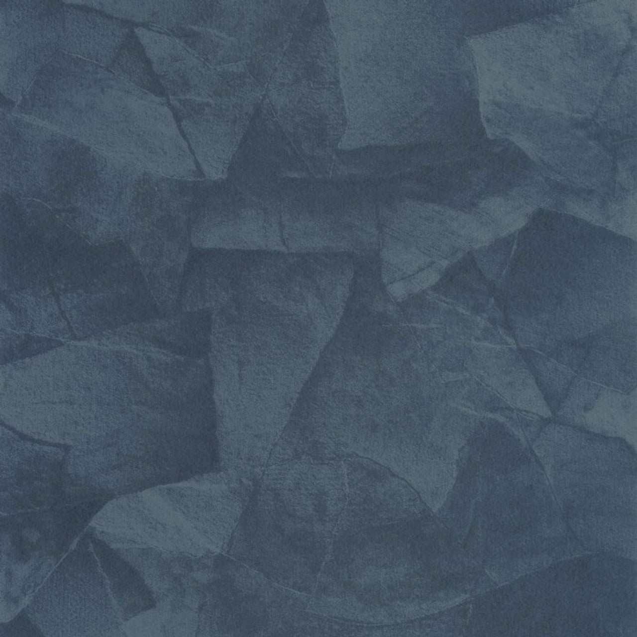 Papier Colle Papercraft Wallpaper - Bleu Ardoise - Casadeco - 89636565 - Premier Wallcovering