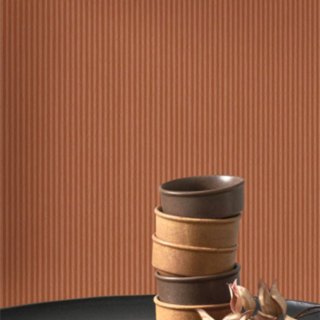 Papier Kraft Papercraft Wallpaper - Tomette - Casadeco - 89658508 - Premier Wallcovering