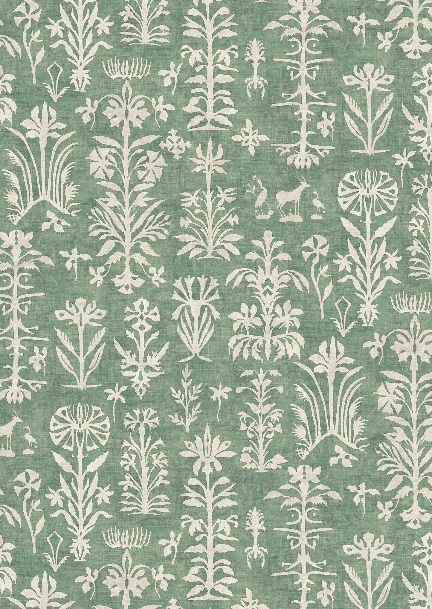 Papyrus Wallpaper - Malachite - Lewis & Wood - Premier Wallcovering
