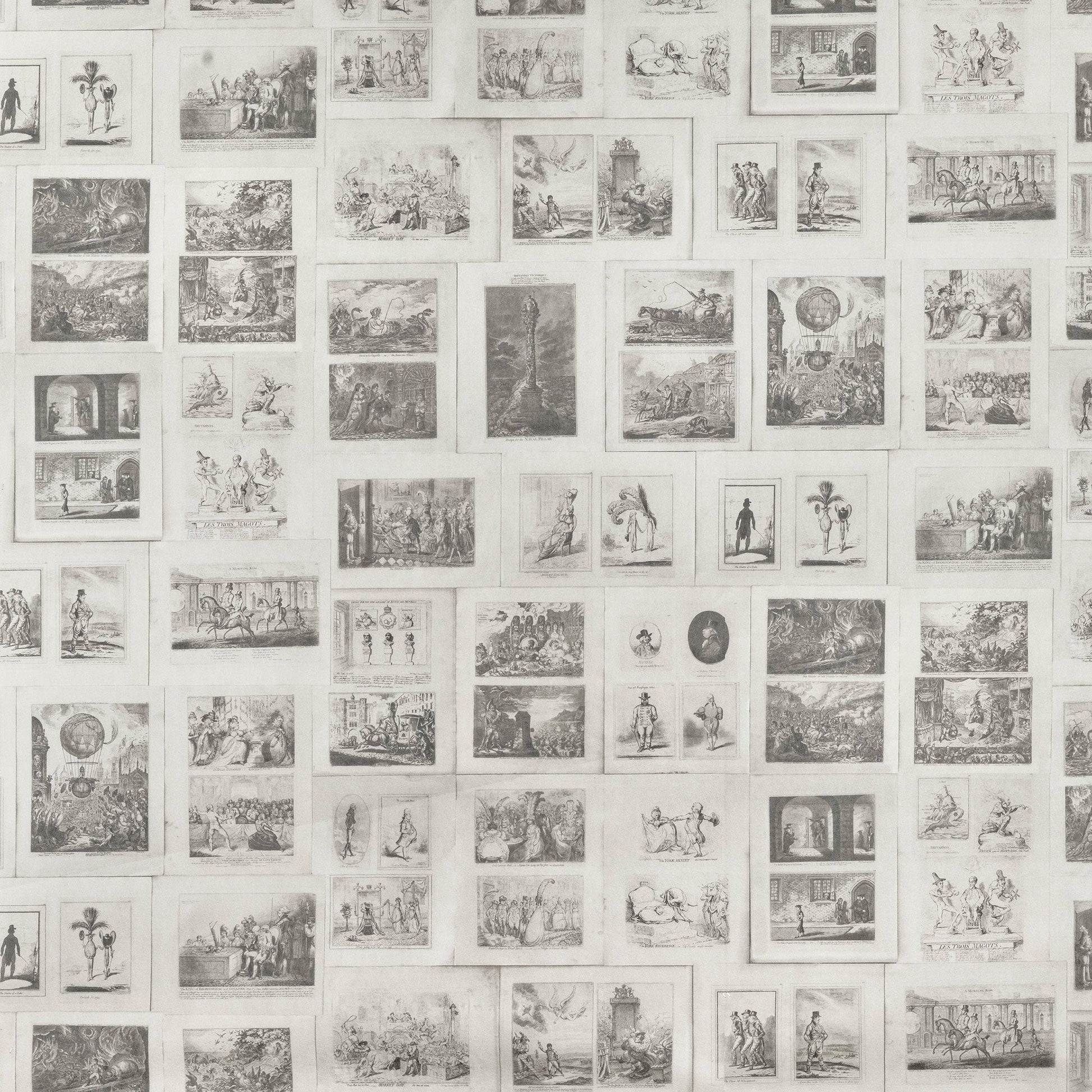 Parody Wallpaper - Black/White - Andrew Martin - SCHPAR