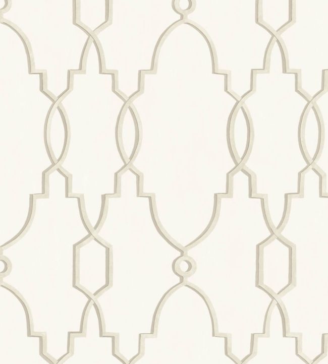 Parterre Wallpaper - Stone on White - 99/2009 - Cole & Son - Premier Wallcovering
