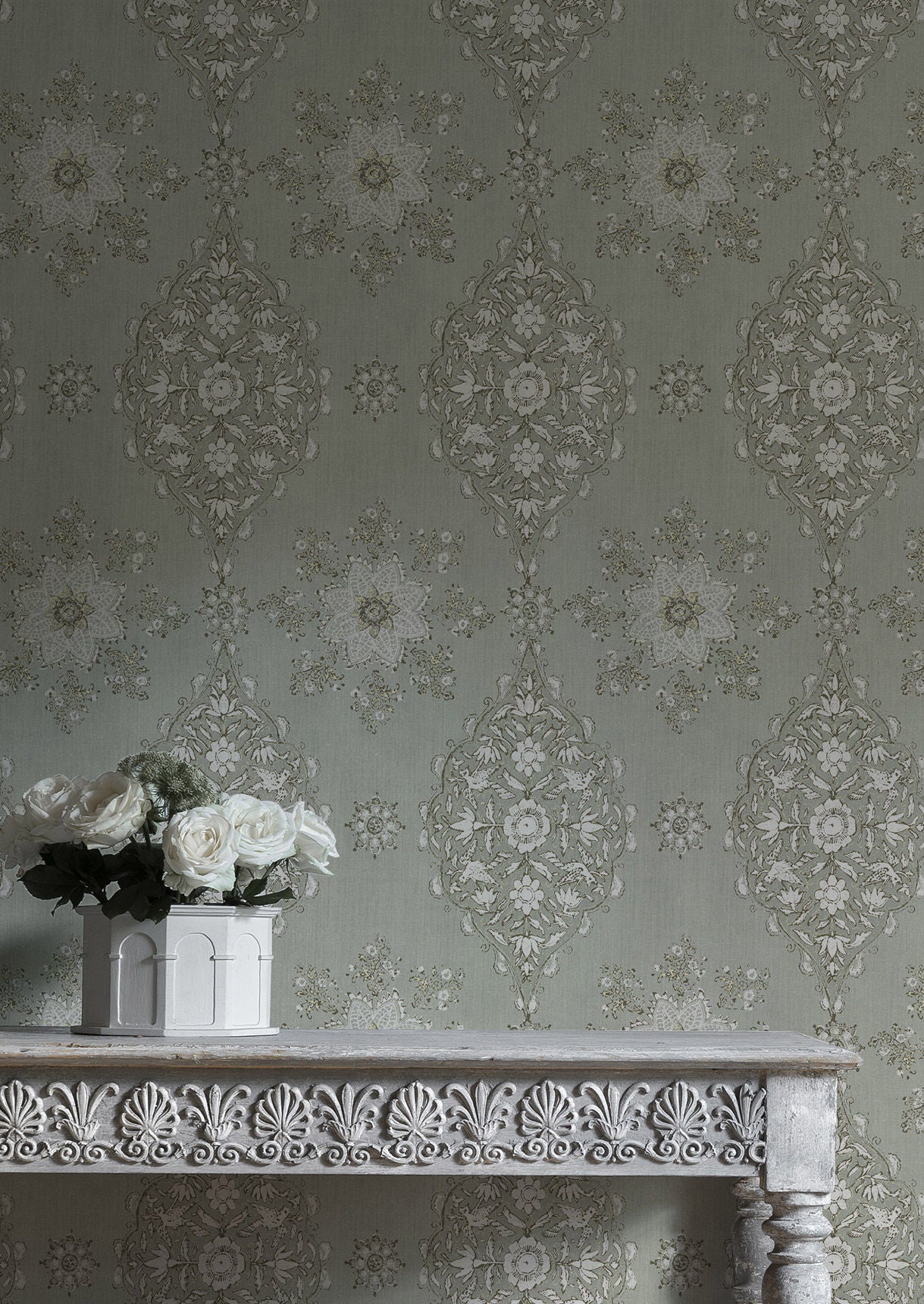 Pashmina Wallpaper - Minton - Lewis & Wood - Premier Wallcovering