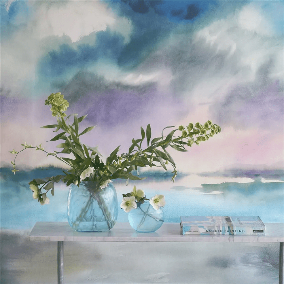 Paysage Marin Wallpaper - Sky - PDG1174/01 - Designers Guild