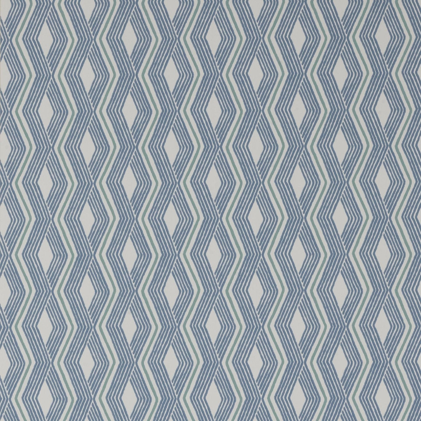 Pemba Wallpaper - Blue/Aqua - J177W - 03 - Jane Churchill