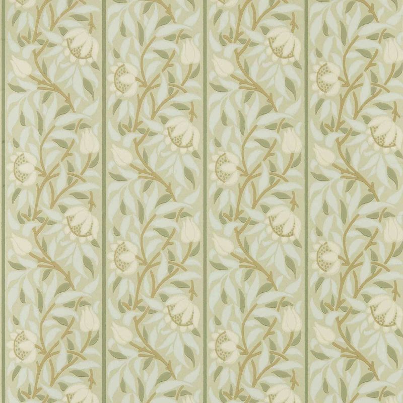 Peony Trellis Wallpaper - Sage - Morris & Co - 217570 - Premier Wallcovering